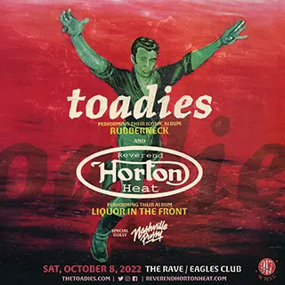 win tickets to Toadies / Reverend Horton Heat