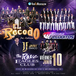 win tickets to Banda El Recodo / Banda Los Recoditos