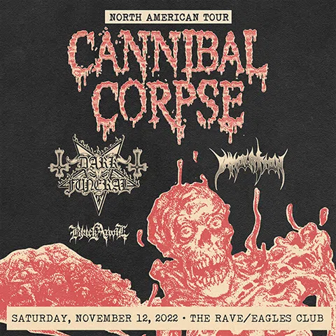 win tickets to Cannibal Corpse
