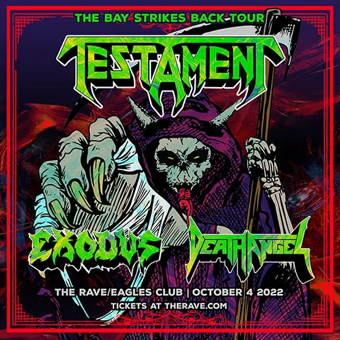 win tickets to Testament