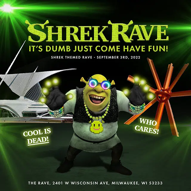 win tickets to Shrek Rave