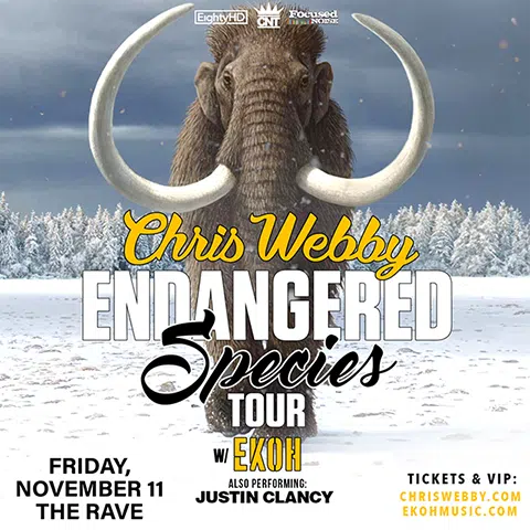 win tickets to Chris Webby