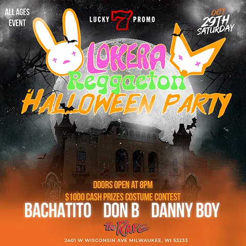 win tickets to LOKERA Reggaeton Halloween Party