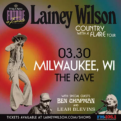win tickets to Lainey Wilson