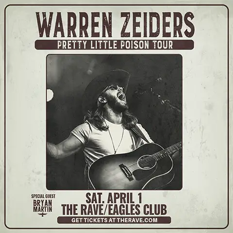 win tickets to Warren Zeiders