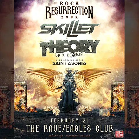 win tickets to Skillet & Theory Of A Deadman