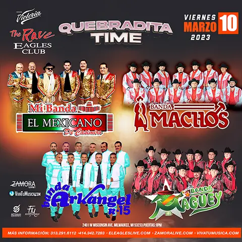 win tickets to Mi Banda El Mexicano y Banda Machos