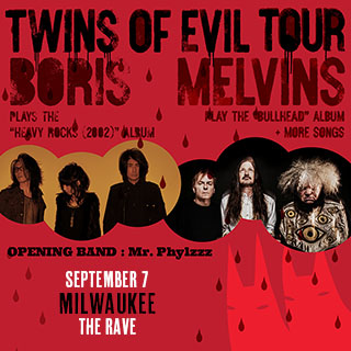 win tickets to Boris And Melvins