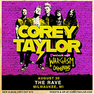 win tickets to Corey Taylor