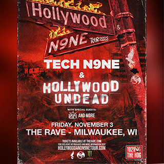 win tickets to Tech N9ne & Hollywood Undead