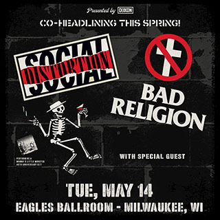 win tickets to Social Distortion & Bad Religion