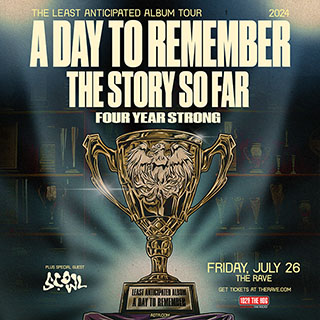 win tickets to A Day To Remember