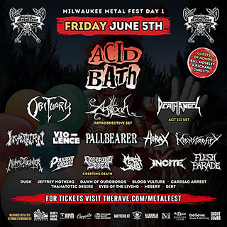 win tickets to Milwaukee Metal Fest