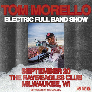 win tickets to Tom Morello