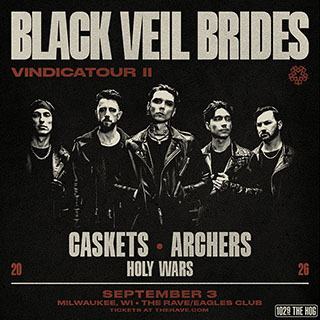 win tickets to Black Veil Brides