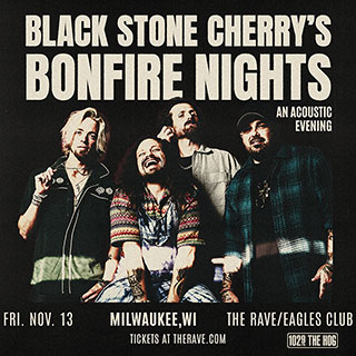 win tickets to Black Stone Cherry: Unplugged